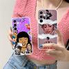 Cardi B Clear Mobile Phone Case for Samsung Galaxy S25 S24 S23 S22 S21Plus FE Ultra Colorful Cover