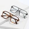 Luxury Designer Reading Glasses Women Retro Double Bridge Square Eyewear Eye Protection Computer Glasses Fashion