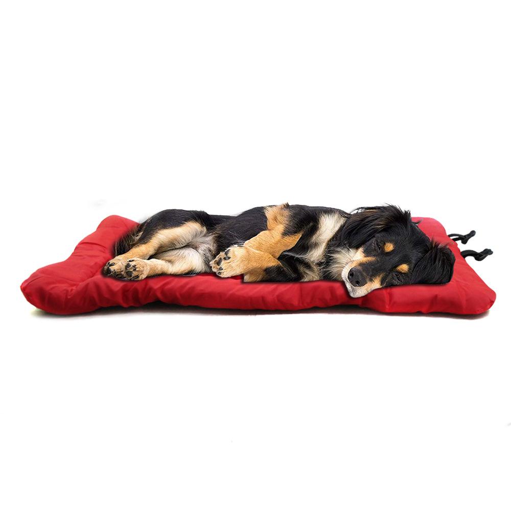 Pet Products Outdoor Portable Waterproof Folding Roll Up Marching Sofa Dog Mat Dog Bed Kennel.