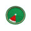 Christmas Heat-Resistant Table Protection Coasters Artistic Crochet Placemat Christmas Decorations Cute 7 Styles