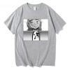 Summer men's anime-related Oyasumi- Punpun cartoon character pattern printed T-shirt, high-quality pure cotton streetwear