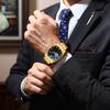 CHENXI Luxury Business Mechanical Watch Man Automatic Luminous 45mm Large Arabic Numerals Skeleton Dial Men's Watches Waterproof