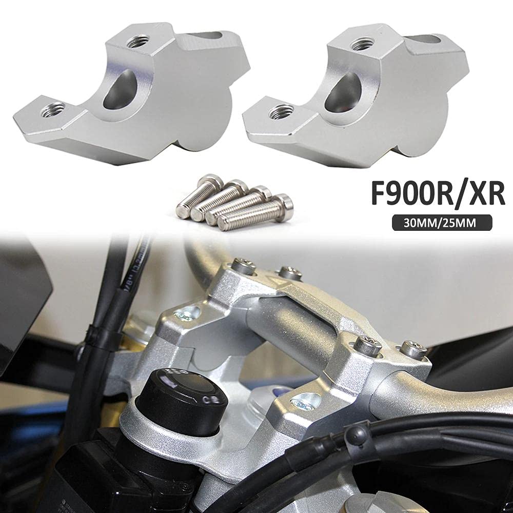 Oikabio 28mm Stuurverhoger met Offset Hoogteadapter voor F900R F900XR F850GS Adventure F850GS 2018 2019 2020