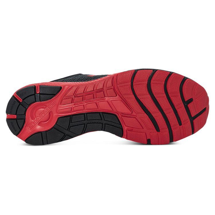 Under Armour Charged Escape 3 Low Running Shoes Men Sneakers Black Red 3024912-004