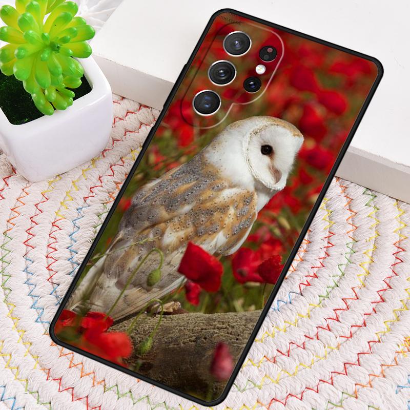 Farm Animals 1 Owl Phone Case for Samsung Galaxy Note 10 Pro S26 Ultra S23 S24 FE S25 S21 S22 PLUS Shockproof Cove