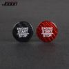 For Dodge Challenger SRT 2015- Carbon Fiber Car Engine Start Stop Button Switch Sequ Sticker Trim
