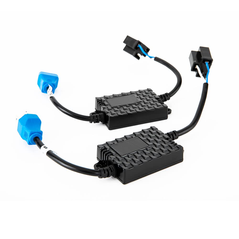 HID-YA Eliminátor chyb, LED, H10, HB3, HB4, Importovaná vozidla, Sada 2 kusů, Žárovky, Upozornění