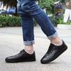 Fashion Autumn Winter New Couple's Leather Casual Shoes Versatile Men's Oxford Shoes Trendy Office Men's Business Shoes Big Size: 35-49