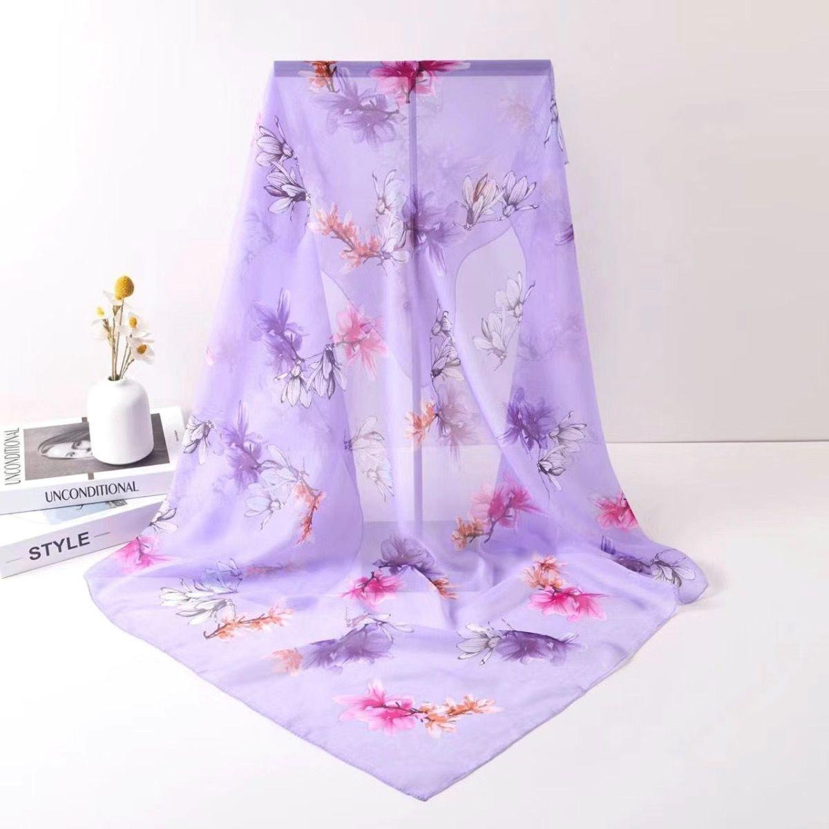 

Квадратный большой квадратный шарф шаль женский тонкий шарф платок весенний шарф подарок 90-90cm