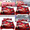 Cars Lightning Mcqueen Beddengoed Set Met Actieve Kleurstoffen Bedrukking Moderne Stijl Voor Kinderkamer Decoratie