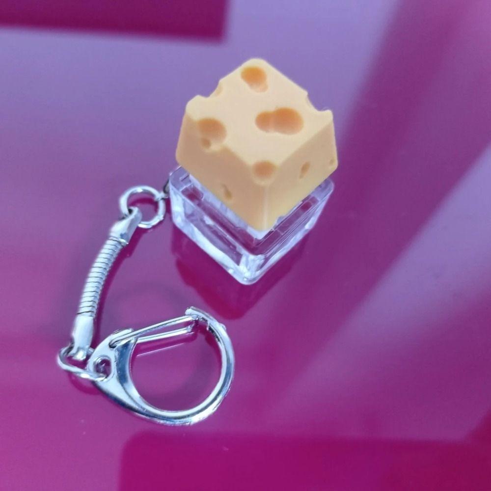 Antistress Anxiety Keyboard Stress Relief Button Crisp Keys Fidget Clicker Keychain