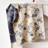 Retro Elegant Plum Blossom Imitation Cashmere Scarf Women'S Thickened Double-Sided Cold Protection Outside With Winter Shawl Office Cape