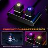 2M Mechanical Desktop Power Switch External Start Computer Switch On/Off and Reset Button Extension Cable PC Power Button Switch