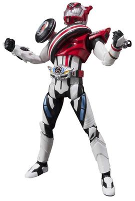 TAMASHII NATIONS Kamen Rider Drive Type Dead Heat 145mm malovaná pohyblivá figurka SHFiguarts cca. ABS a PVC