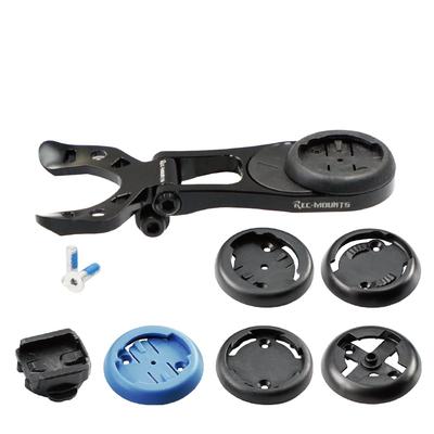 RecMount Type Combo Mount for Gusto Integrated Carbon Bar with 14 Compatible with and GoPro HERO Cameras (ATTAQUE Stem) (Compatible Brands)