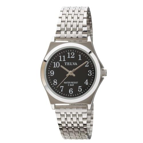 

CREPHA Men s Analog Waterproof Watch with Metal Band, Silver, TE-AM150-BKS