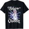 Frozen 2 Elsa Snow Queen Portrait Black TShirt