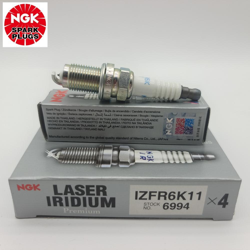 4-6Pcs Original  IZFR6K11 6994 New Laser Iridium Platinum Spark Plug For HondaFit CR-V Odyssey 2.4L Acura MDX RL 3.7L TL 3.2L