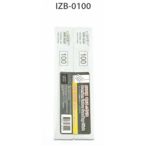 Infini Model IZB Series Premium ZEBRA Stick File, 100 Grit (Pack of 2) Hobby Tool IZB0100