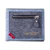 Leisure Men's Short Purse PU Leather Men's Card Holder Two Fold  Wallet  Men's Hand Bag