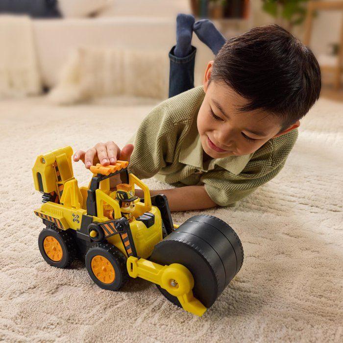 Bulldozer Double Duty Power Ruben &amp; Compagnie - Véhicule Multifonction - SPIN MASTER - A partir de 3 ans