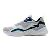 Anta Breakthrough Leather Casual Slip-Resistant Durable Low-Top Lifestyle Shoes Men sneakers White Gray Blue 112518860R-2