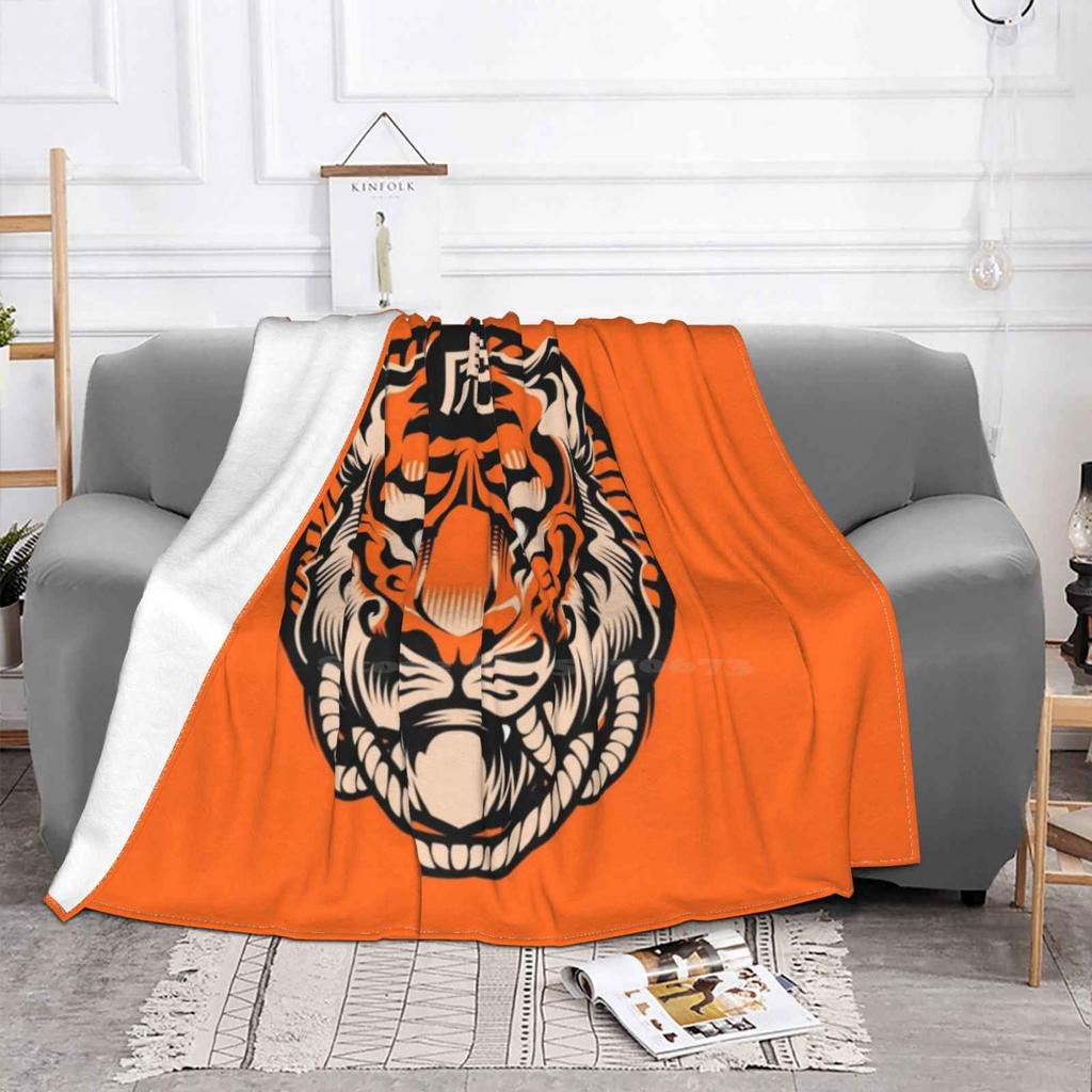 Tiger-Japan Animal Series Fashion Soft Warm Flannel Blanket Tiger Art Tiger Tattoo Japan Tiger Vector Art Japan Tattoo Japanese