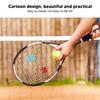 4PCS Cute Animal Shape Tennis Vibration Dampener Cartoon Tennis Racket Dampener  Tennis Practice