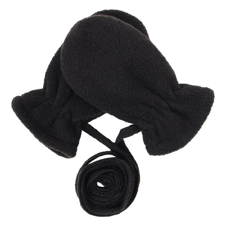 Polar Fleece Gloves Full Finger Plush Mittens for Toddlers Winter Warm Glove