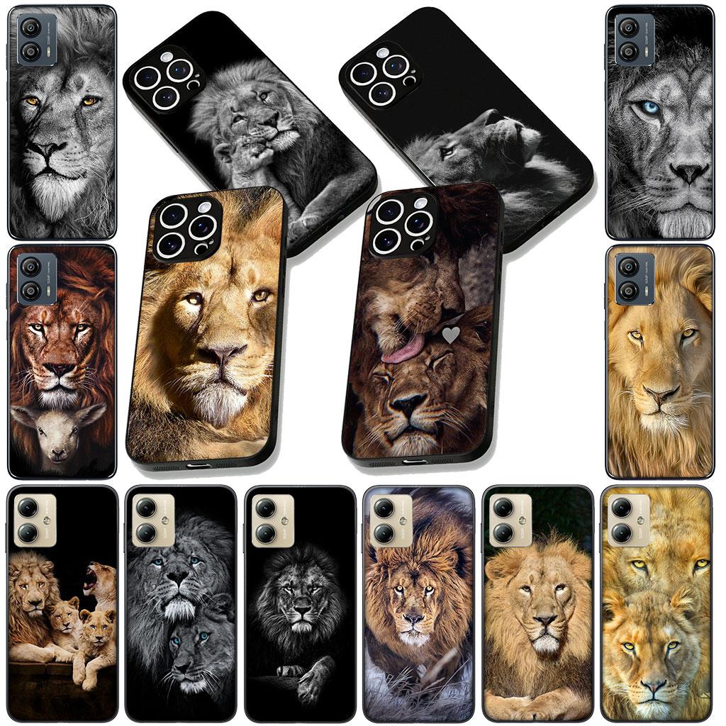 Animal Lion Art Casing Phone Cover for Samsung Galaxy S25 S24 S23 FE Plus Ultra S7 Edge A16 A15 5G s25+ Soft Case
