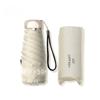 Manual Sun Umbrella for Women, Ultra Light, Mini Portable Folding Sun Sunshade, Five-folding Capsule, Sunny and Rainy Umbrellas