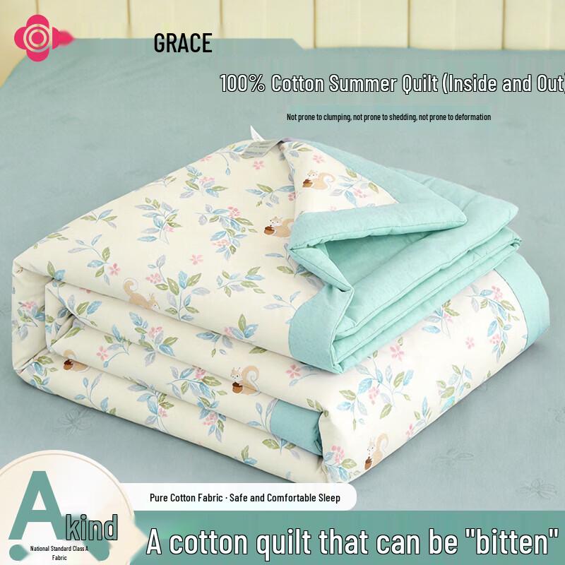 Grace Monica 100% Cotton Summer Quilt