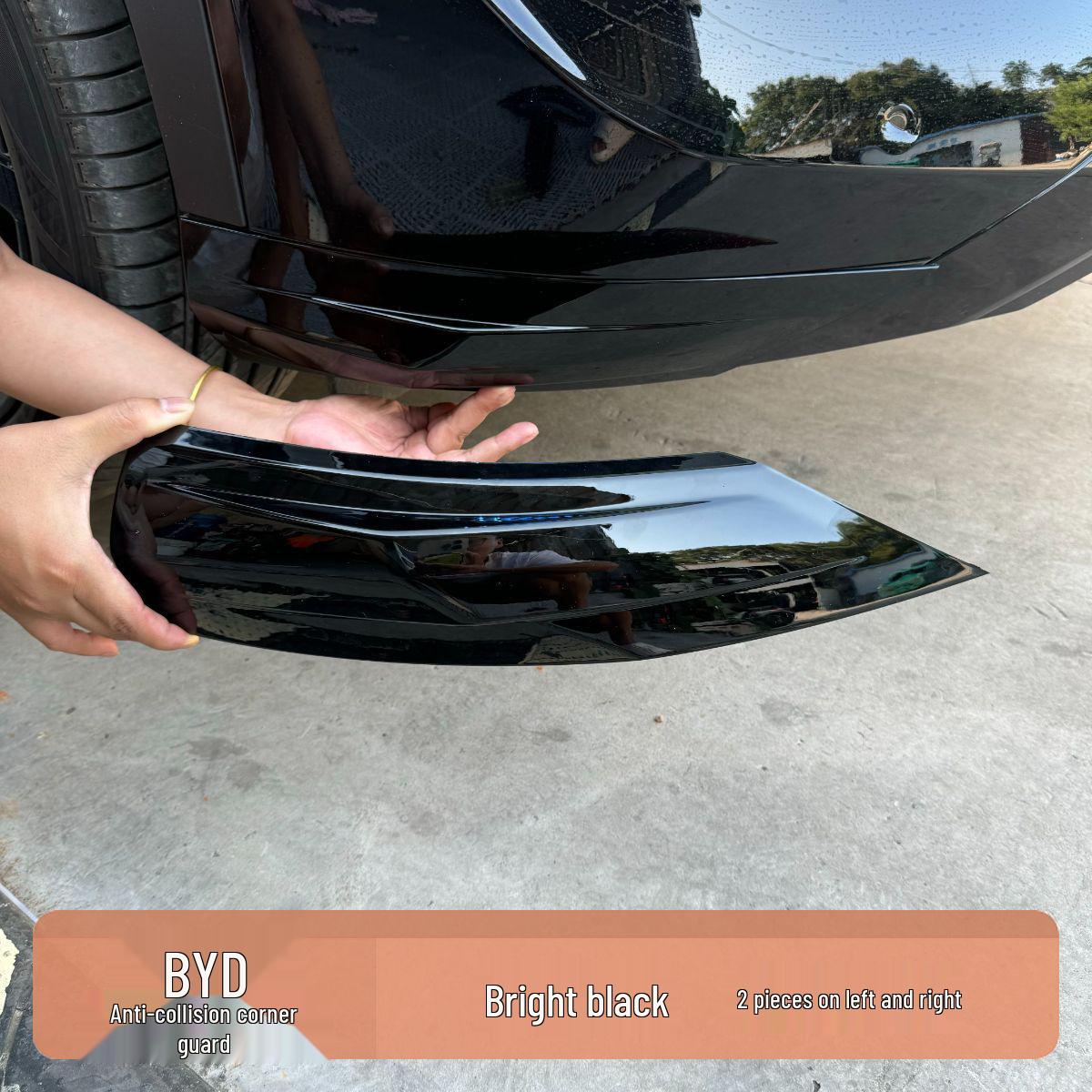 

Front Bumper Corner Protector Trim & Anti-Collision Stickers for BYD Song LDMI 24-26 BYD Song L-DMI Series