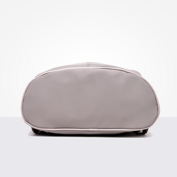 Yogodlns Moteryggsekk Dame Vanntett Oxford-ryggsekk Hårball Tenåringsskoleveske Reise Ryggsekk med stor kapasitet