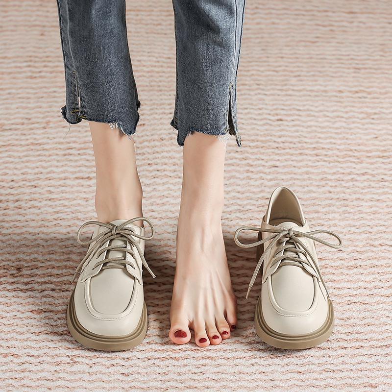 

2025 Женские универсальные черные формальные рабочие туфли для весны и осени 40 бежевый