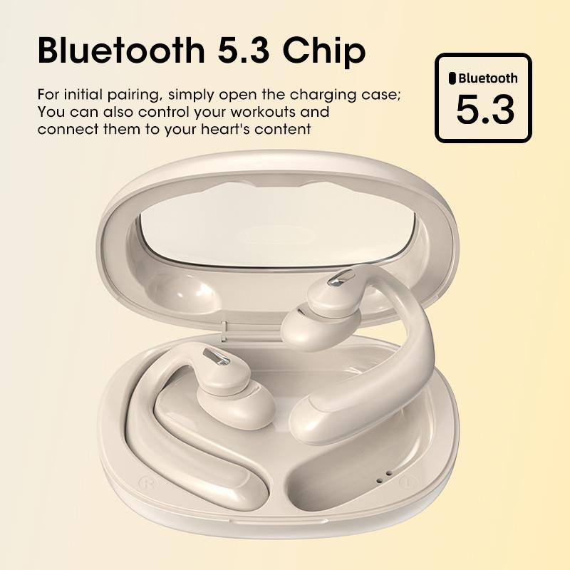 2025 Niye OWS Wireless Bluetooth Headset Air Conduction Sports Earhook Bluetooth 5.3 TWS Earbuds with Microphone