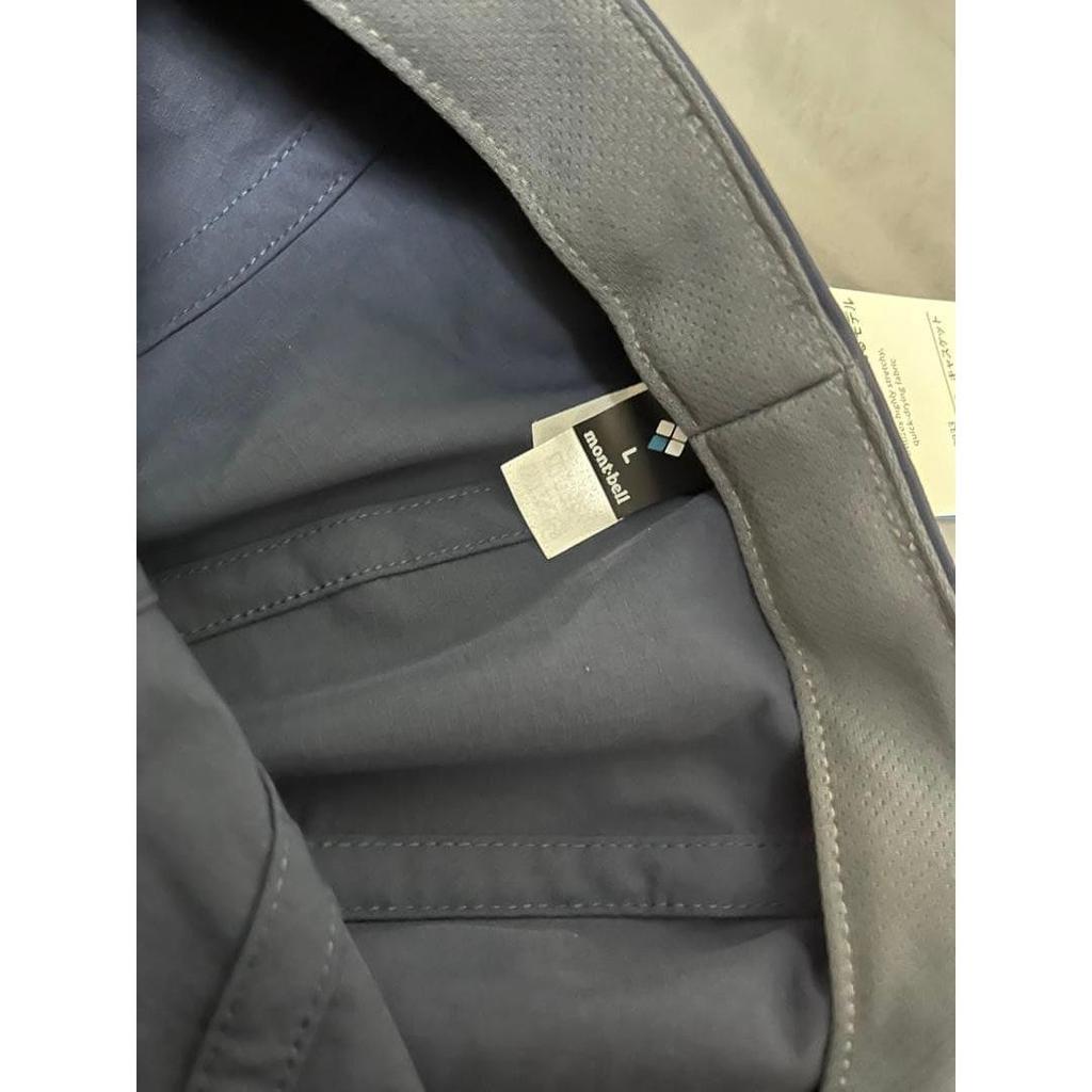 Used mont-bell Mont-bell Newsboy Cap Navy L Water Repellent