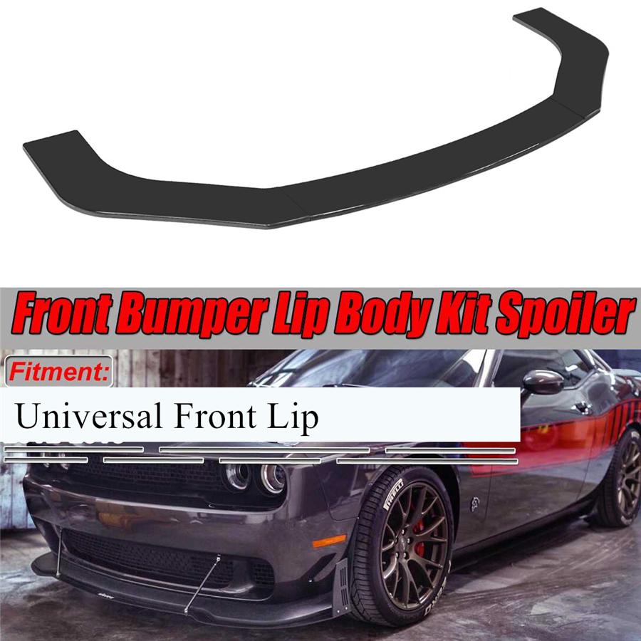 1set Front Lip Chin Bumper Body Kits For Car Universal