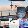 Car Cross Charm Decoration Cross For Rear View Mirror Exquisite Automotive Interior Accessories Rearview Decor For Men Women