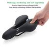 LINGMAI Bicycle Seat for Men and Women Waterproof Bike Saddle Soft Shock Absorbing MTB Mountain Road Bike Cushion Seat