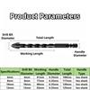 Tile Drill Bit 6-12mm Dry Drilling Glass Cement Concrete Metal Marble High Hardness Masonry Drill Bit Set