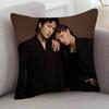 TV Drama Heated Rivalry Cartoon Series Square Pillowcase Soft Waist Sofa Cushion Cover Bedroom Room Pillowcase