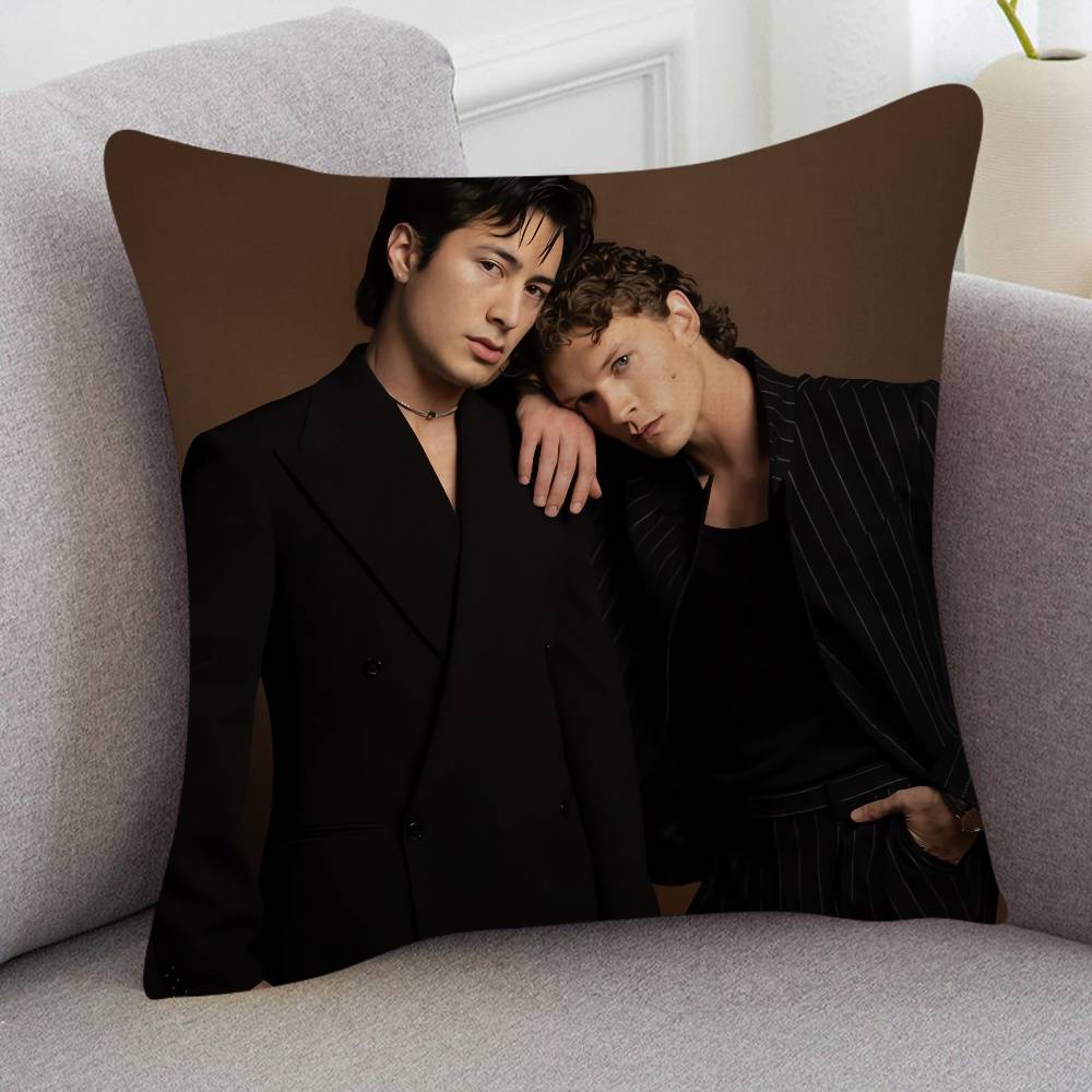 TV Drama Heated Rivalry Cartoon Series Square Pillowcase Soft Waist Sofa Cushion Cover Bedroom Room Pillowcase