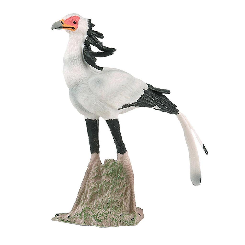 5xLifelike Secretary Bird Figures for Kids Toy Birthday Gift Party Supplies