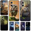 Animal Owl Case For OPPO Reno 10 8 7 4 5 6 Lite 2Z 4Z 5Z OPPO Find X5 X6 Pro X2 X3 Lite Neo Back Cover