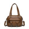 Soft Leather Bag Crossbody Portable Underarm Women's Bag Trendy Handbag New High-end Medium Mother Mobile Phone Bag
