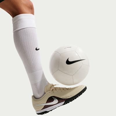 Men's Sneakers Nike United Tiempo Maestro Academy TF Low 'Fossil Burgundy Crush Metallic Silver'