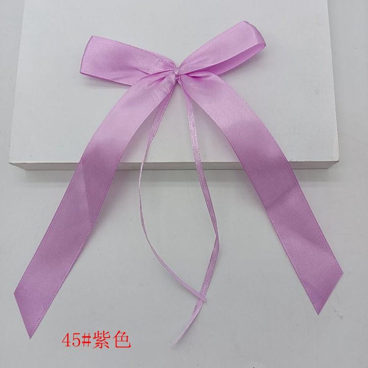 50/100Pc White Ribbon Bow Wedding Car Gift Wrap Craft Birthday Party Supplies Pew End Chairs DIY Decoration Christmas Home Decor