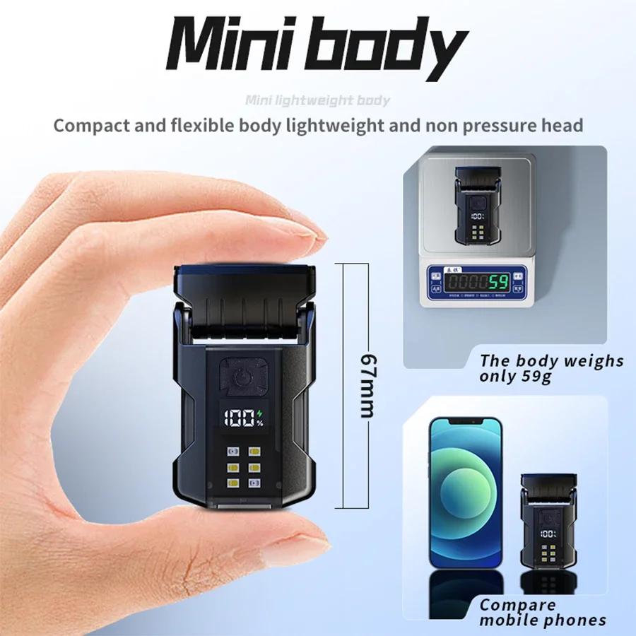 Mini Keychain Flashlight Bright Led EDC Torch Magnetic Cap Clip Lamp Flash Light Outdoor Camping Fishing Tools Best Gift