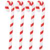 4Pcs PVC Candy Canes Inflatable Santa Claus Xmas Christmas Balloon Decorations Party Props Candy Cane Kids Birthday Decorations